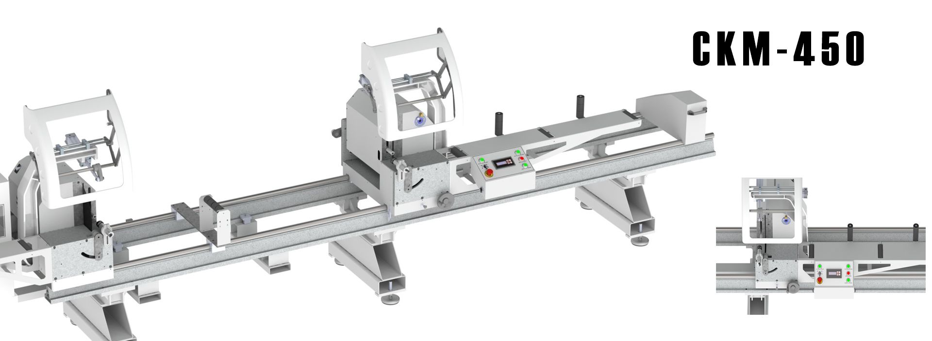 Manuel �ift Kafa Kesim Makinesi CKM-450