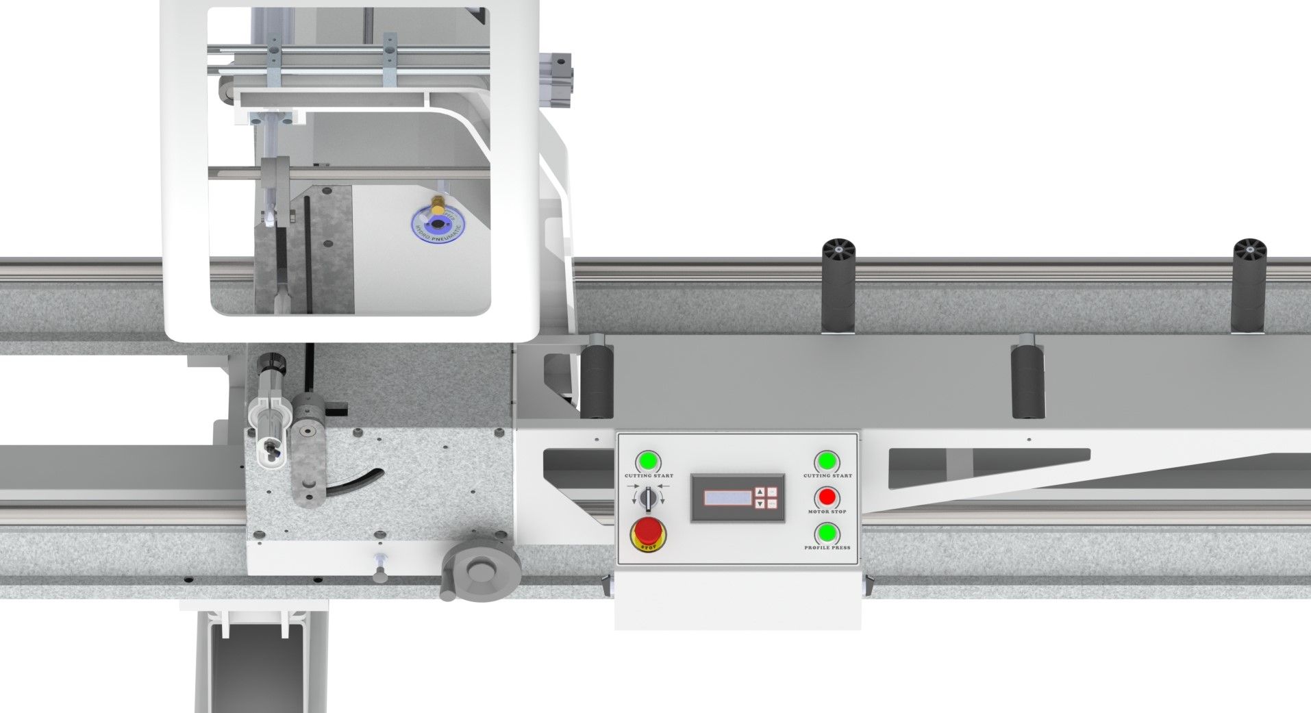 Manuel �ift Kafa Kesim Makinesi CKM-450