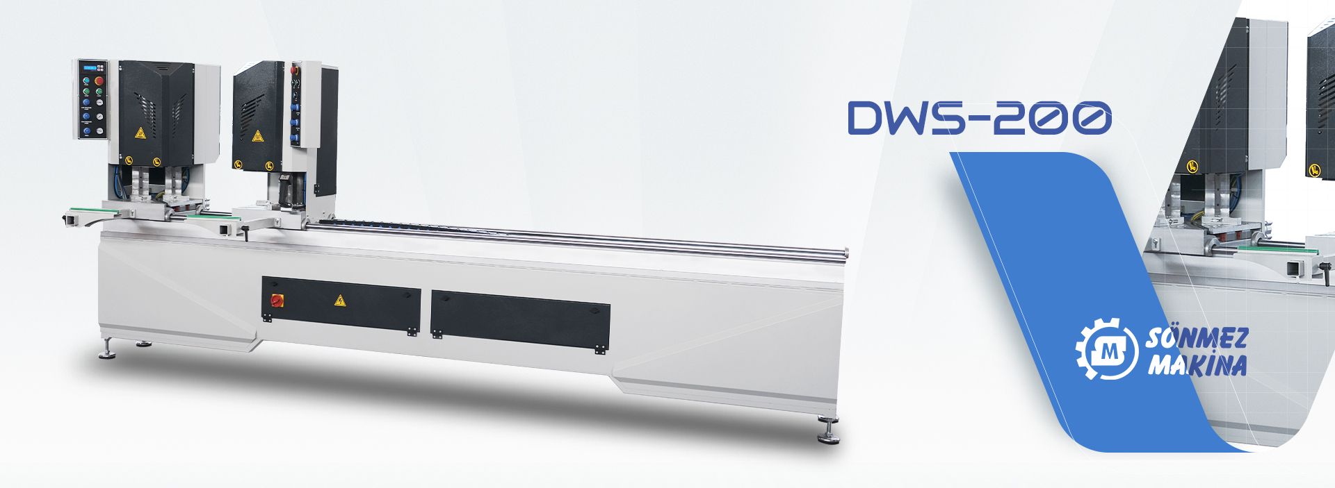 200'L�k �ift Kafa Kaynak Makinesi DWS-200