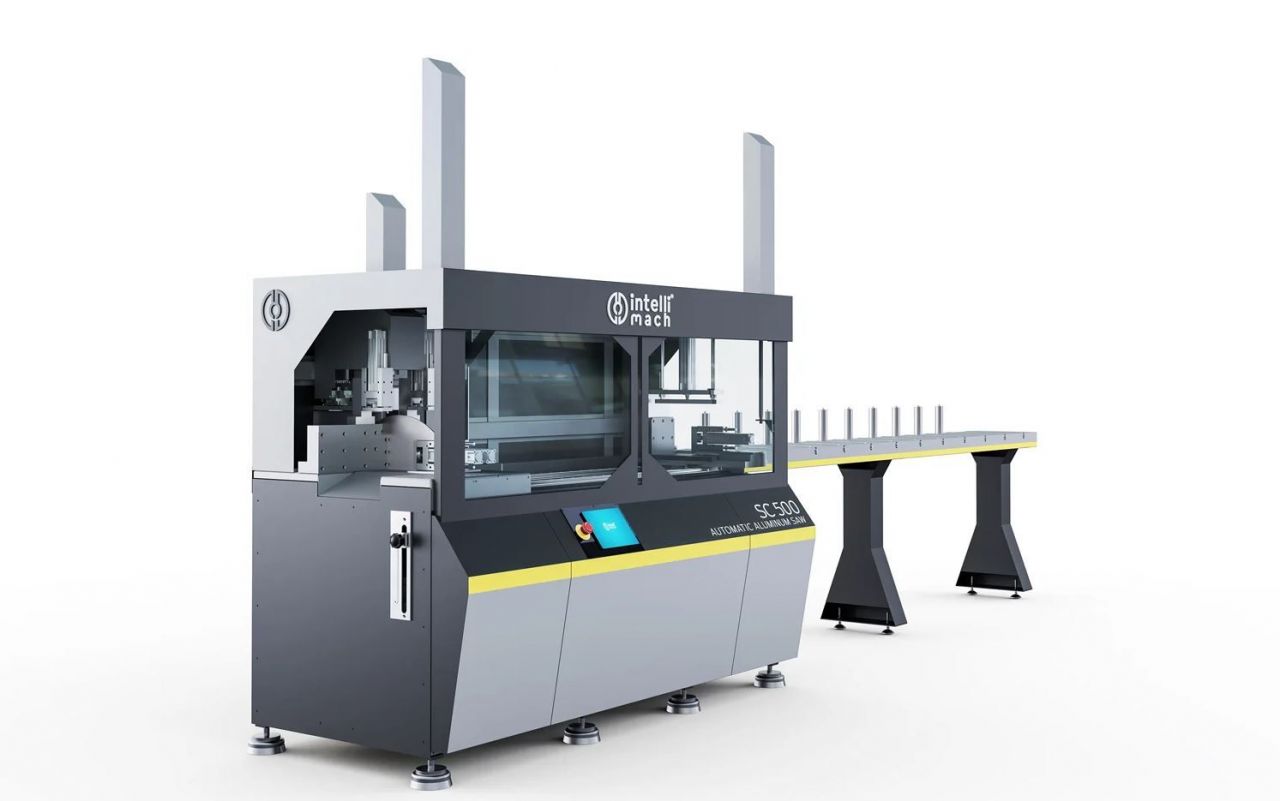 Otomatik Al�minyum Kesme ve Delik Delme Makinas� SC 500
