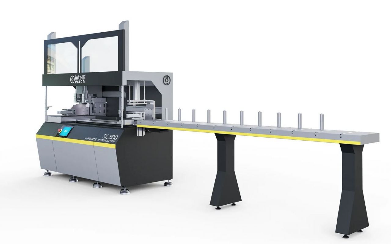 Otomatik Al�minyum Kesme ve Delik Delme Makinas� SC 500