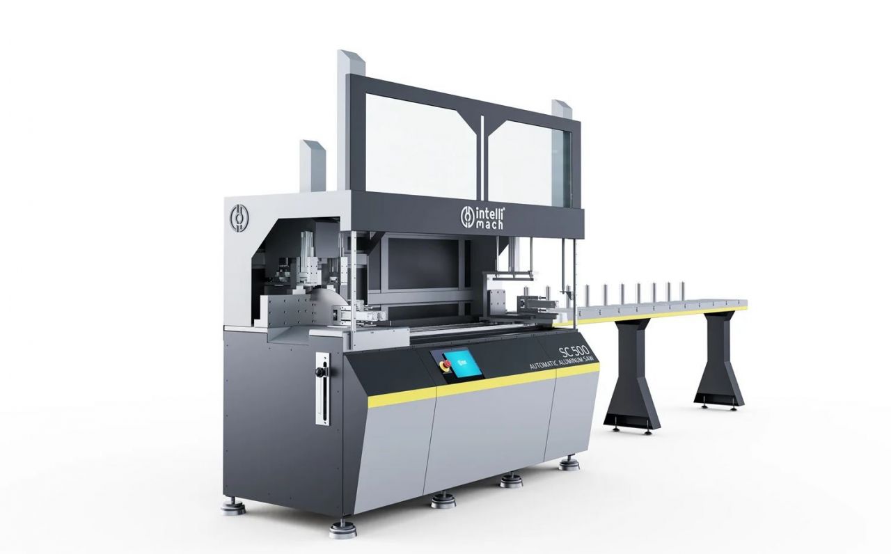 Otomatik Al�minyum Kesme ve Delik Delme Makinas� SC 500