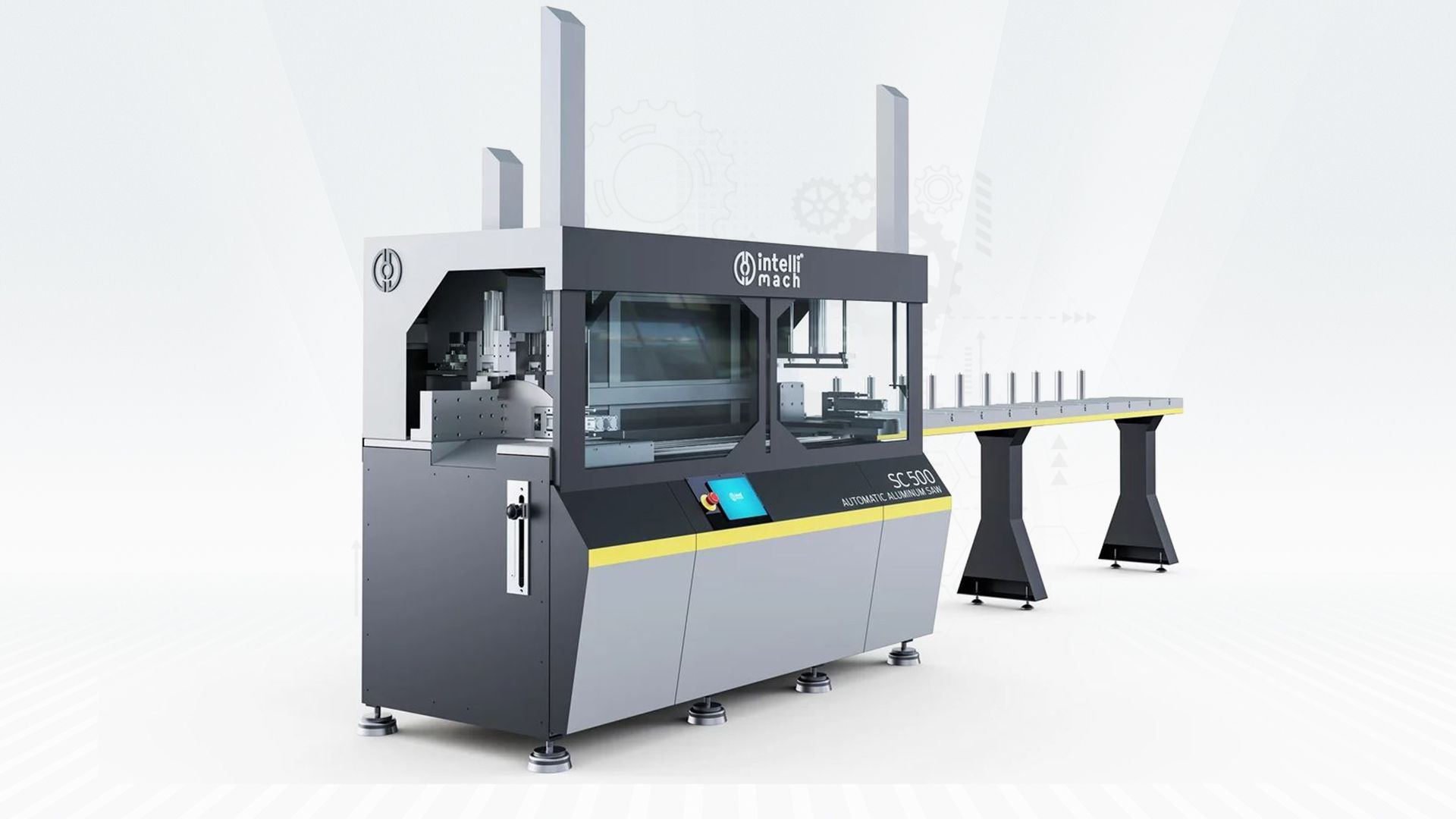 AL�M�NYUM KES�M MAK�NALARI - Otomatik Al�minyum Kesme ve Delik Delme Makinas�