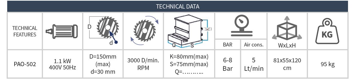 OTOMATIK ORTA KAYIT ALISTIRMA MAKINASI (TEK SERI) PAO502