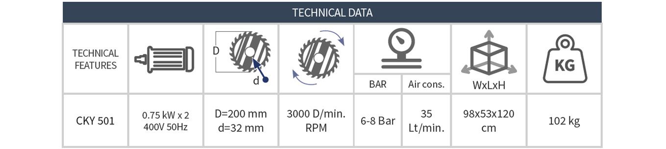 Otomatik ��ta Kesim Makinesi CKY 501