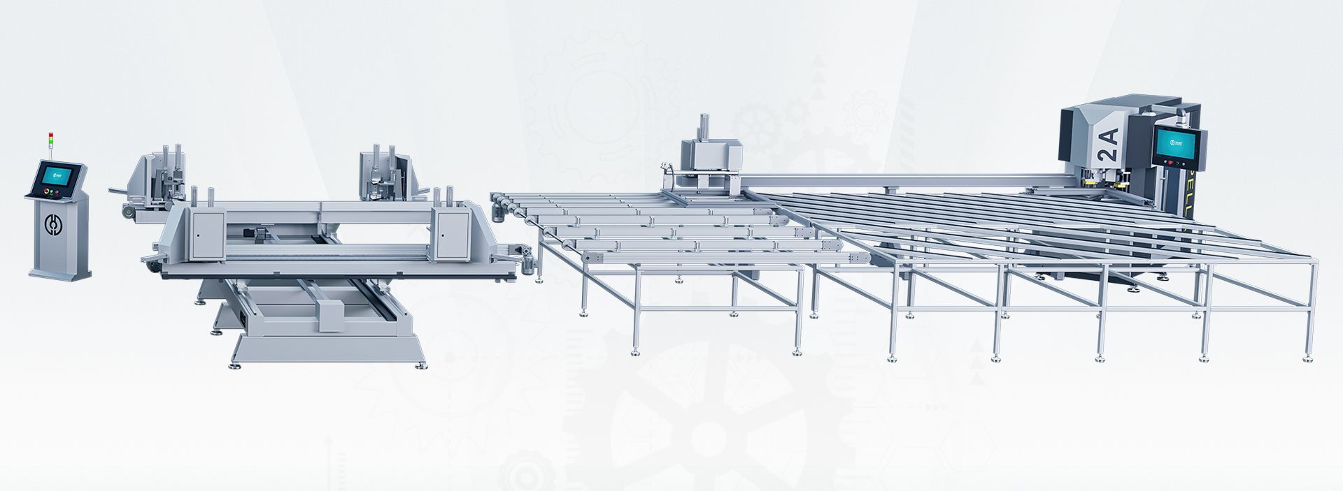 D�rt K��e Kaynak ve CNC K��e Temizleme Otomasyon Hatt� WRC