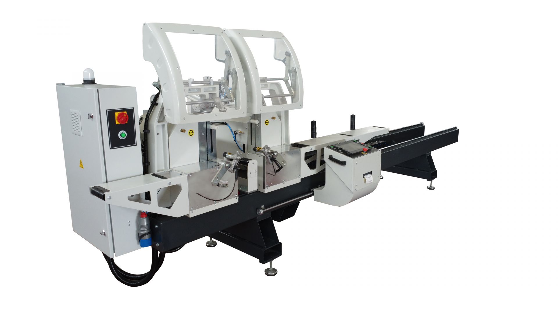 PVC KES�M MAK�NALARI - Otomatik �ift Kafa Kesim Makinesi